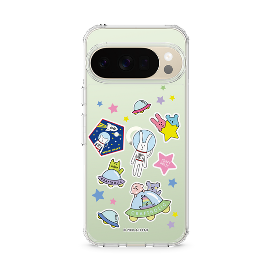 スリムプロテクションケース［ CRAFTHOLIC - Sticker ］