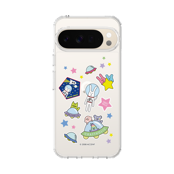 スリムプロテクションケース［ CRAFTHOLIC - Sticker ］