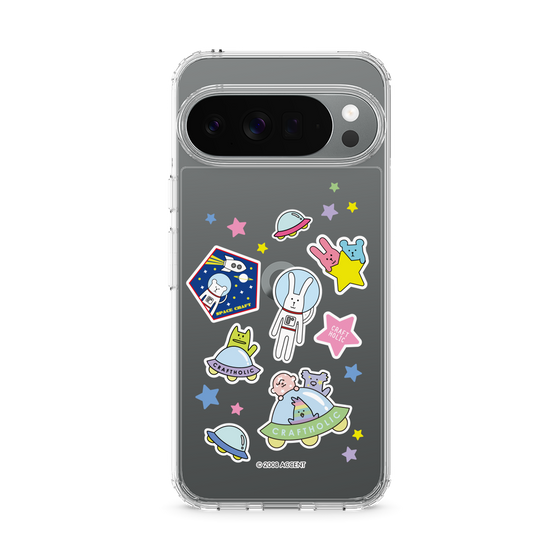 スリムプロテクションケース［ CRAFTHOLIC - Sticker ］