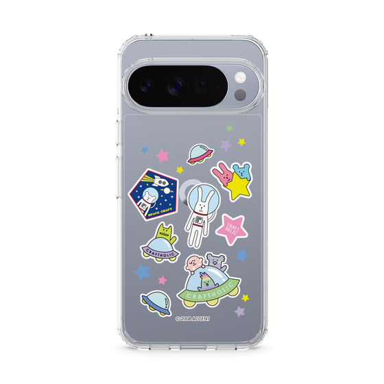スリムプロテクションケース［ CRAFTHOLIC - Sticker ］