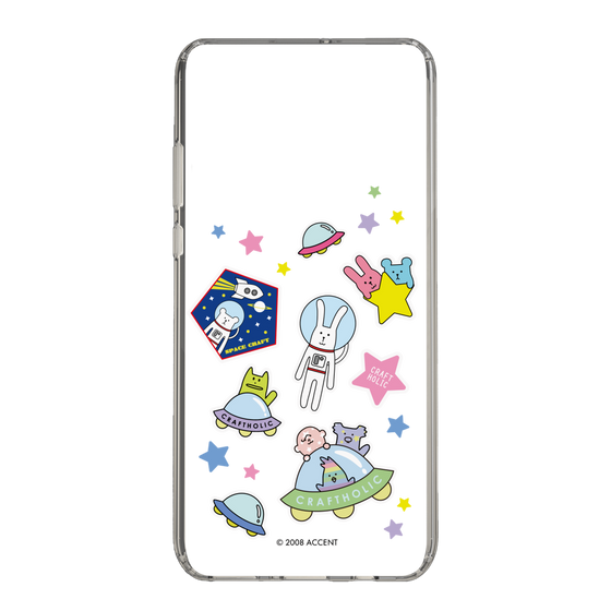 スリムプロテクションケース［ CRAFTHOLIC - Sticker ］