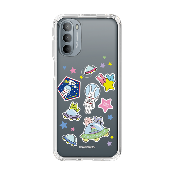 スリムプロテクションケース［ CRAFTHOLIC - Sticker ］