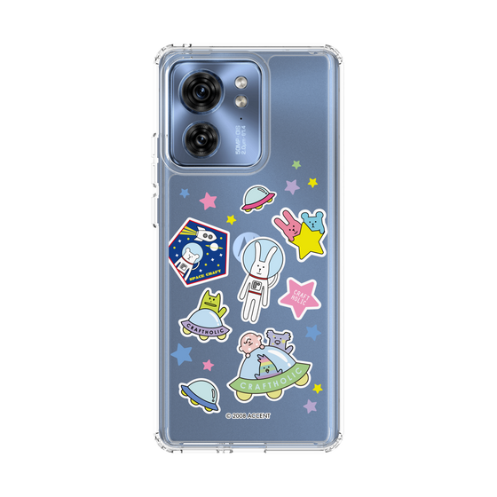 スリムプロテクションケース［ CRAFTHOLIC - Sticker ］