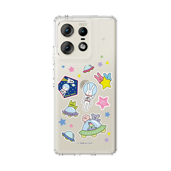 スリムプロテクションケース［ CRAFTHOLIC - Sticker ］