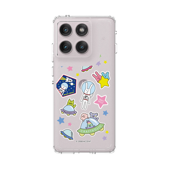 スリムプロテクションケース［ CRAFTHOLIC - Sticker ］