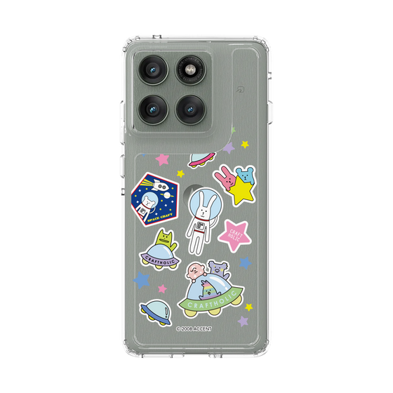 スリムプロテクションケース［ CRAFTHOLIC - Sticker ］