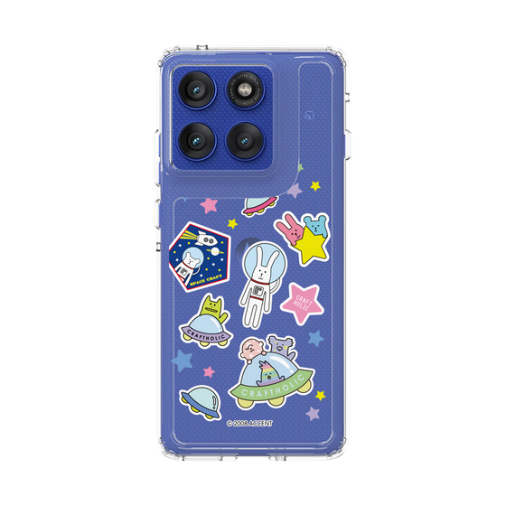 スリムプロテクションケース［ CRAFTHOLIC - Sticker ］