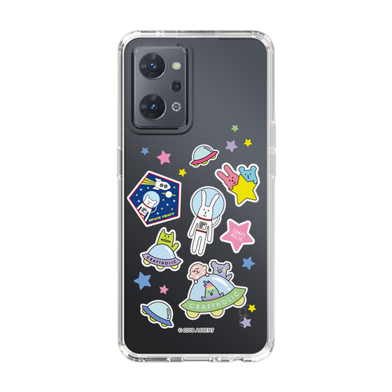 スリムプロテクションケース［ CRAFTHOLIC - Sticker ］