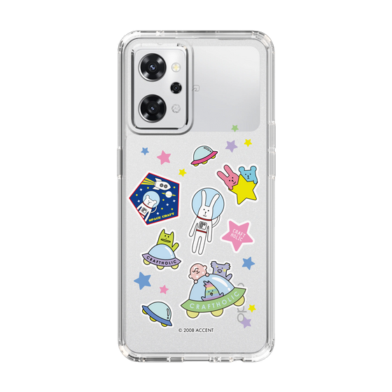 スリムプロテクションケース［ CRAFTHOLIC - Sticker ］