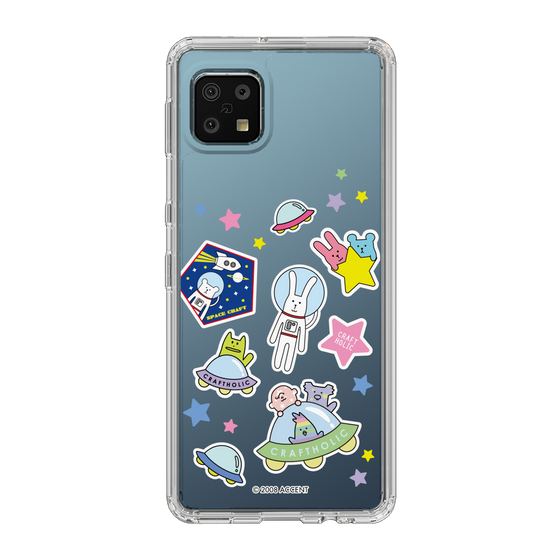スリムプロテクションケース［ CRAFTHOLIC - Sticker ］