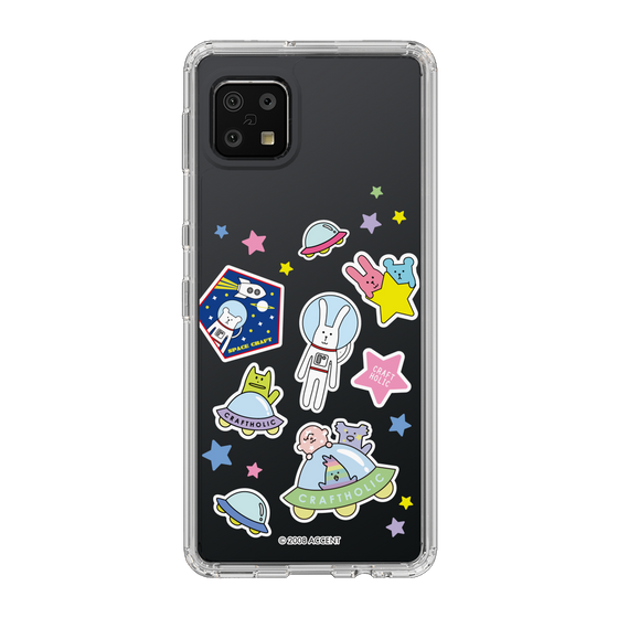 スリムプロテクションケース［ CRAFTHOLIC - Sticker ］