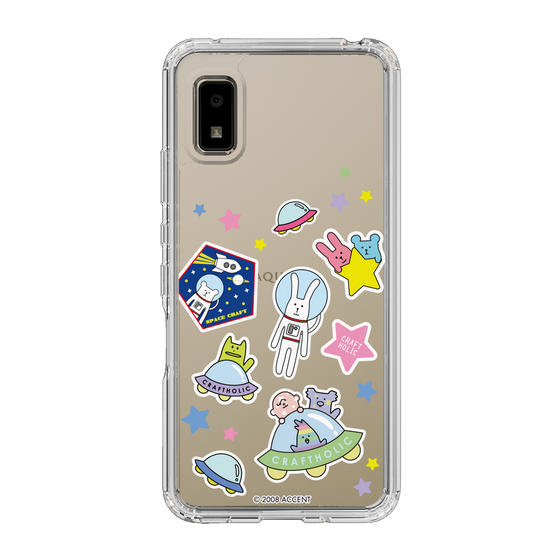 スリムプロテクションケース［ CRAFTHOLIC - Sticker ］