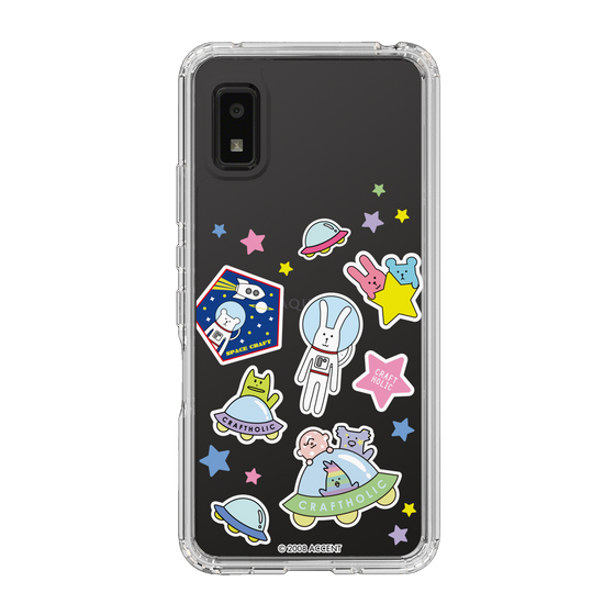 スリムプロテクションケース［ CRAFTHOLIC - Sticker ］