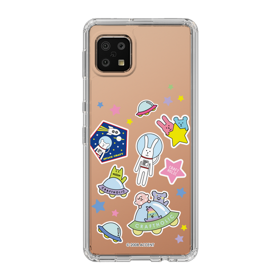 スリムプロテクションケース［ CRAFTHOLIC - Sticker ］
