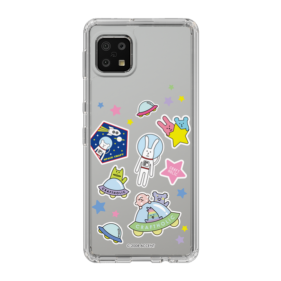 スリムプロテクションケース［ CRAFTHOLIC - Sticker ］