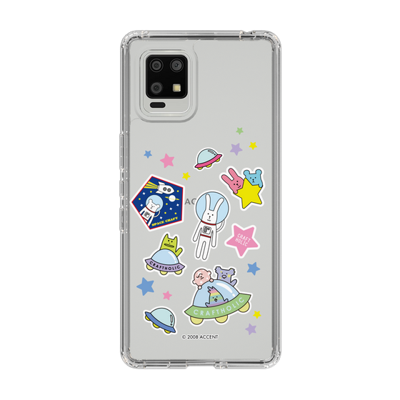 スリムプロテクションケース［ CRAFTHOLIC - Sticker ］
