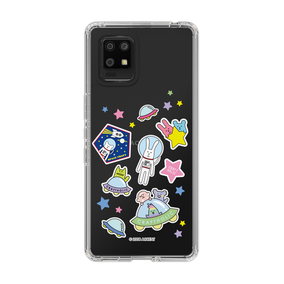 スリムプロテクションケース［ CRAFTHOLIC - Sticker ］