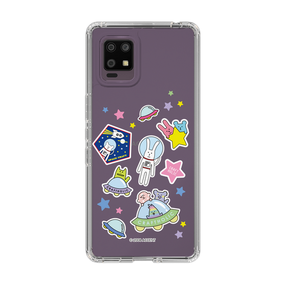 スリムプロテクションケース［ CRAFTHOLIC - Sticker ］
