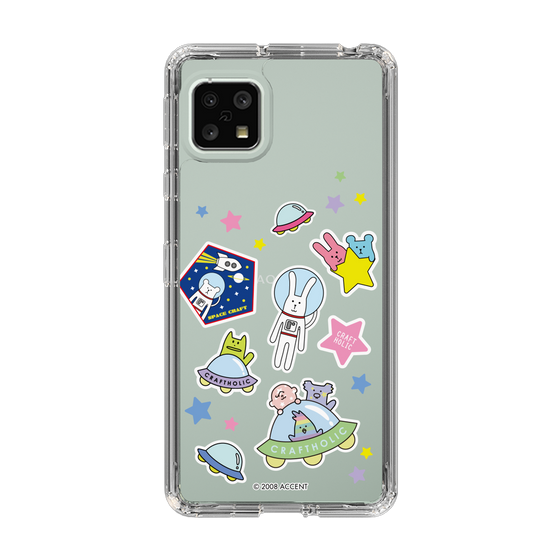 スリムプロテクションケース［ CRAFTHOLIC - Sticker ］