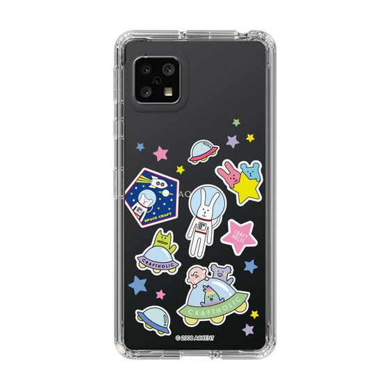 スリムプロテクションケース［ CRAFTHOLIC - Sticker ］