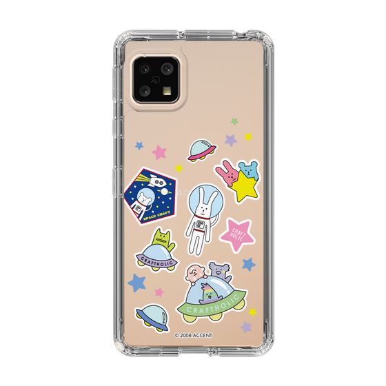 スリムプロテクションケース［ CRAFTHOLIC - Sticker ］