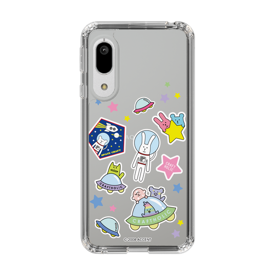 スリムプロテクションケース［ CRAFTHOLIC - Sticker ］