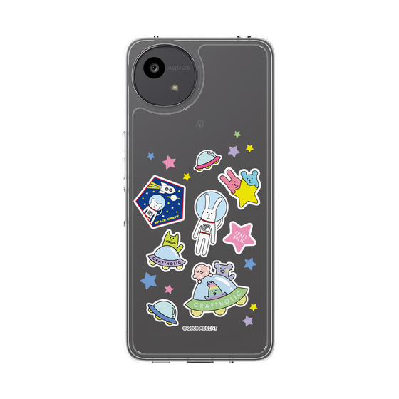 スリムプロテクションケース［ CRAFTHOLIC - Sticker ］