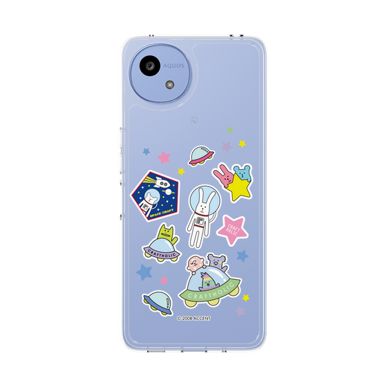 スリムプロテクションケース［ CRAFTHOLIC - Sticker ］