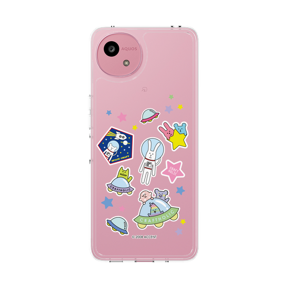 スリムプロテクションケース［ CRAFTHOLIC - Sticker ］