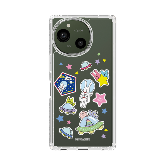 スリムプロテクションケース［ CRAFTHOLIC - Sticker ］
