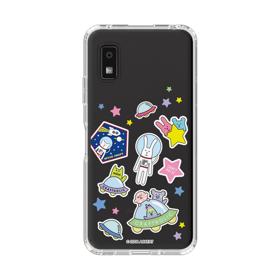 スリムプロテクションケース［ CRAFTHOLIC - Sticker ］