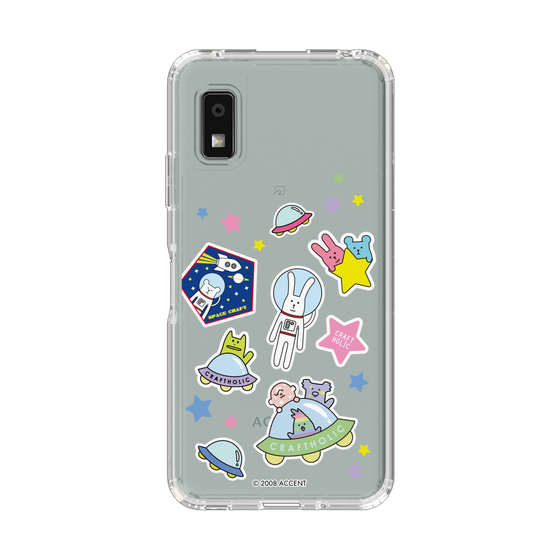 スリムプロテクションケース［ CRAFTHOLIC - Sticker ］