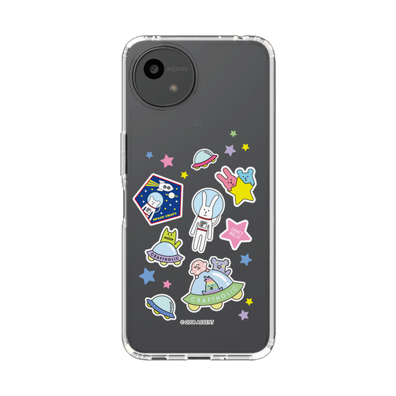 スリムプロテクションケース［ CRAFTHOLIC - Sticker ］