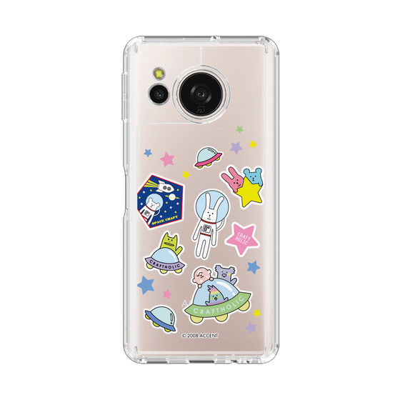スリムプロテクションケース［ CRAFTHOLIC - Sticker ］
