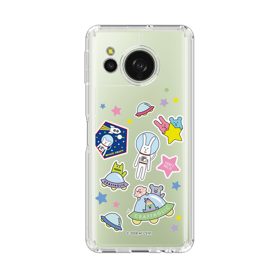 スリムプロテクションケース［ CRAFTHOLIC - Sticker ］