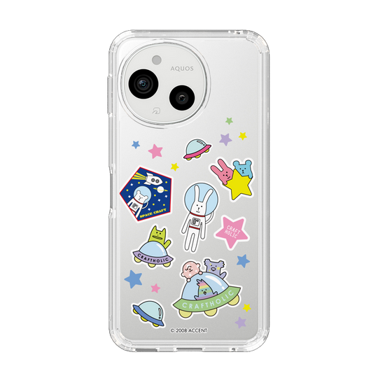 スリムプロテクションケース［ CRAFTHOLIC - Sticker ］