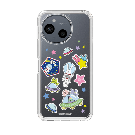 スリムプロテクションケース［ CRAFTHOLIC - Sticker ］