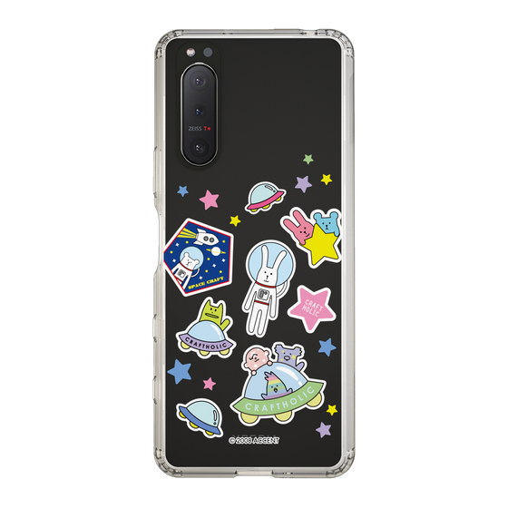 スリムプロテクションケース［ CRAFTHOLIC - Sticker ］