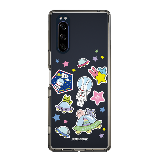 スリムプロテクションケース［ CRAFTHOLIC - Sticker ］