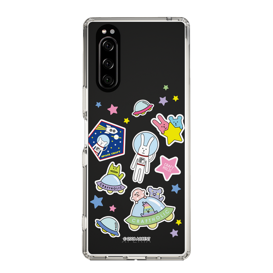 スリムプロテクションケース［ CRAFTHOLIC - Sticker ］
