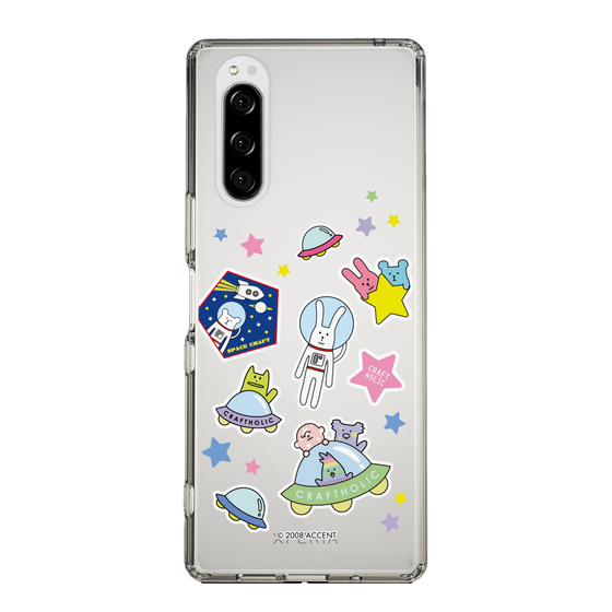 スリムプロテクションケース［ CRAFTHOLIC - Sticker ］