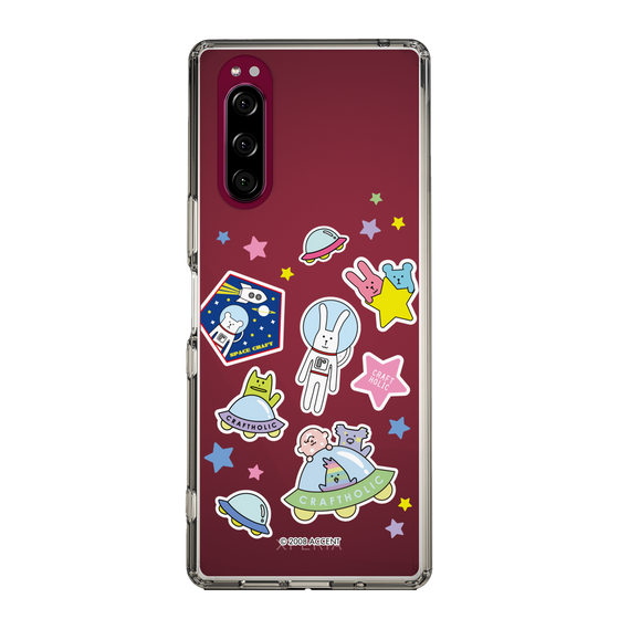 スリムプロテクションケース［ CRAFTHOLIC - Sticker ］