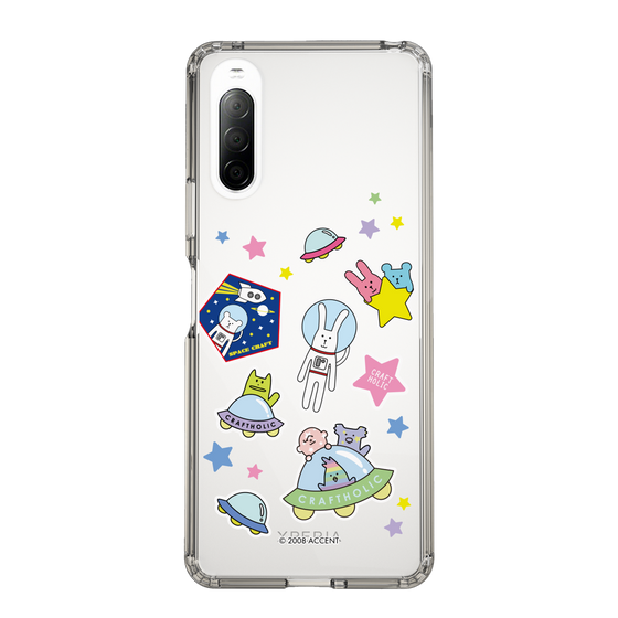 スリムプロテクションケース［ CRAFTHOLIC - Sticker ］