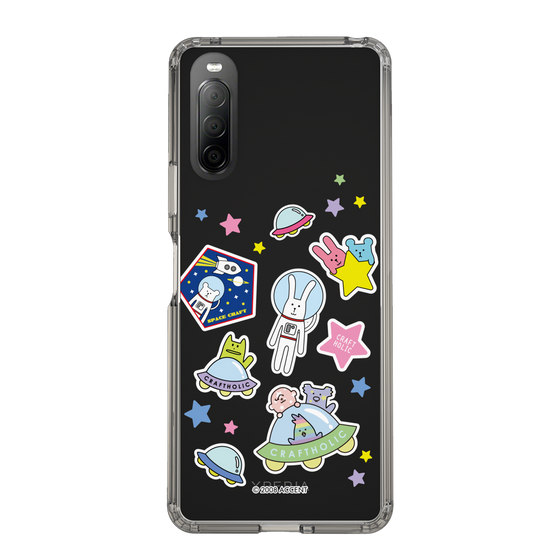 スリムプロテクションケース［ CRAFTHOLIC - Sticker ］