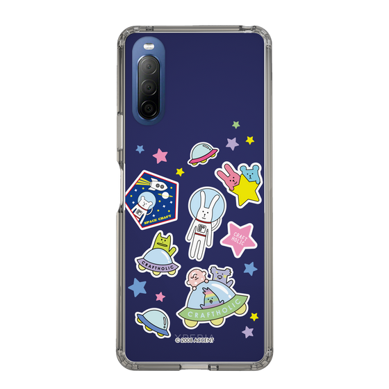 スリムプロテクションケース［ CRAFTHOLIC - Sticker ］