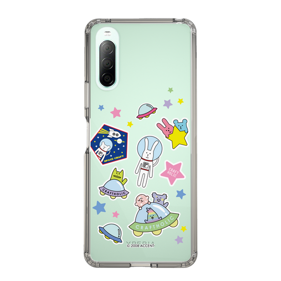 スリムプロテクションケース［ CRAFTHOLIC - Sticker ］
