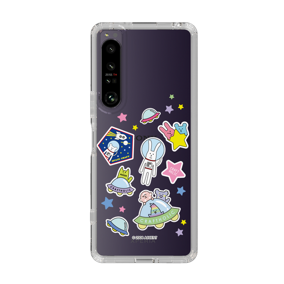 スリムプロテクションケース［ CRAFTHOLIC - Sticker ］