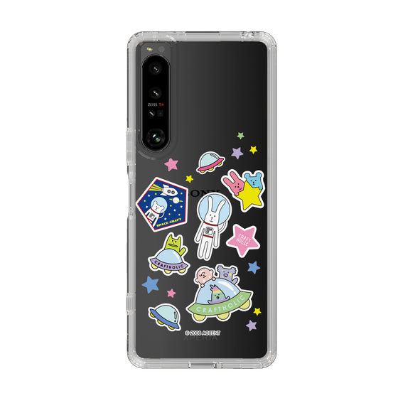 スリムプロテクションケース［ CRAFTHOLIC - Sticker ］