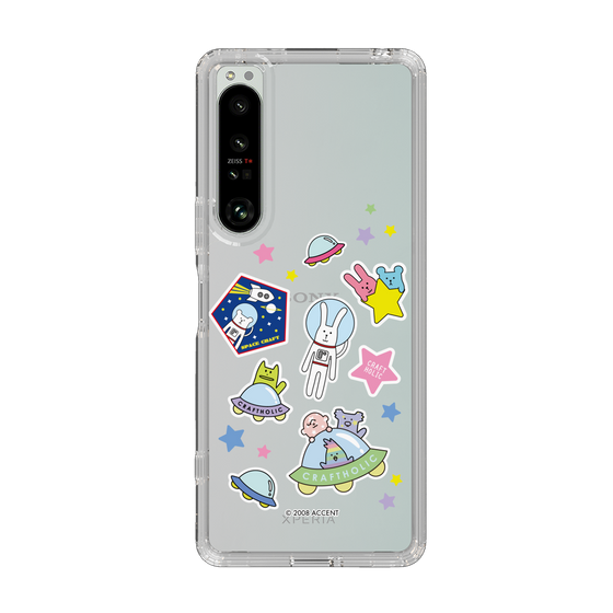 スリムプロテクションケース［ CRAFTHOLIC - Sticker ］