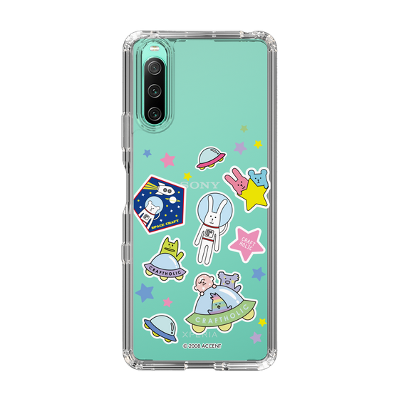 スリムプロテクションケース［ CRAFTHOLIC - Sticker ］
